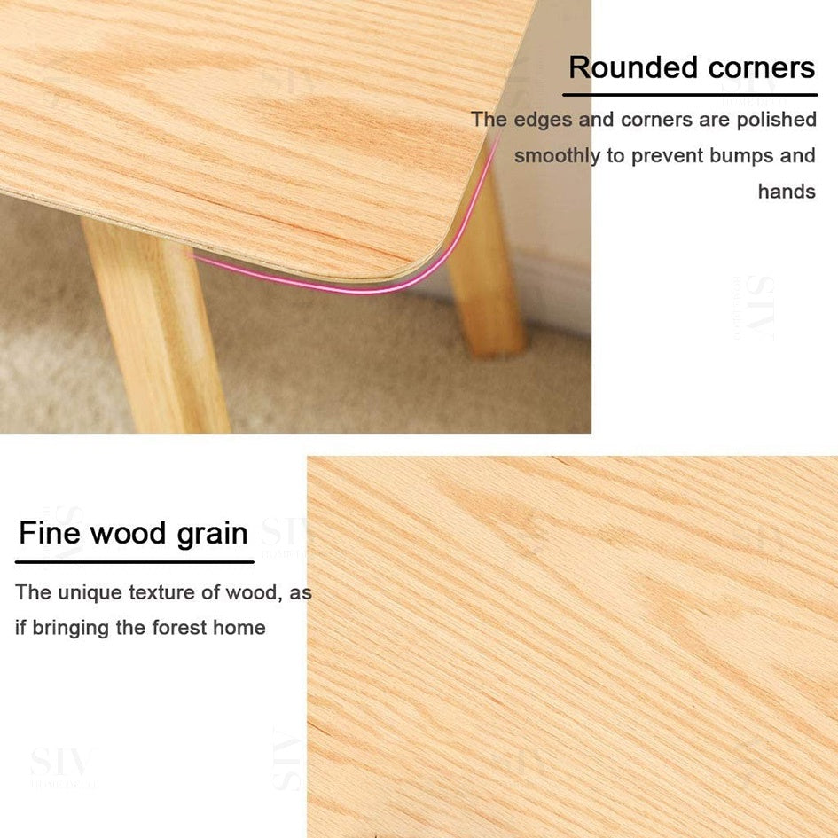 Big Solid Wood Computer Table Study Desk Home Office Desktop Working With Drawer