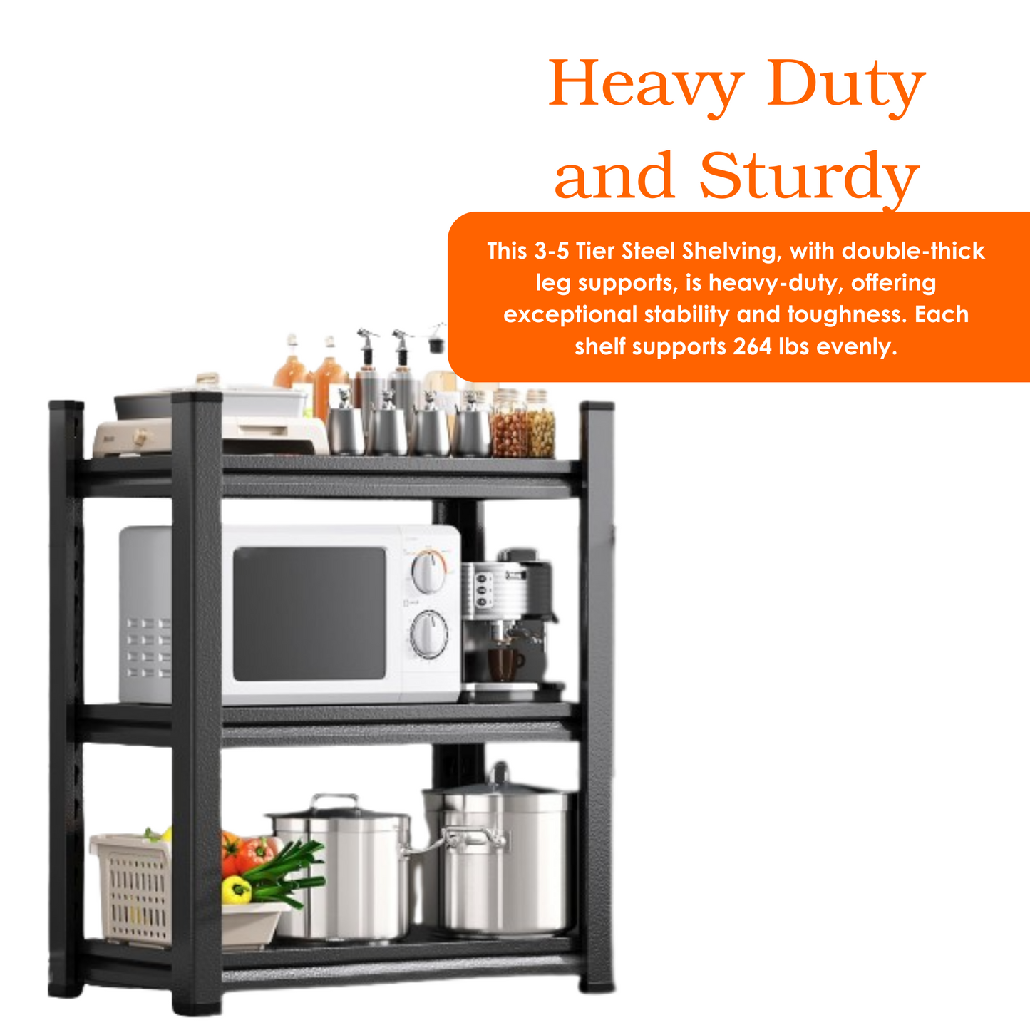 Steel Rack Boltless Multi Purpose Storage Shelf