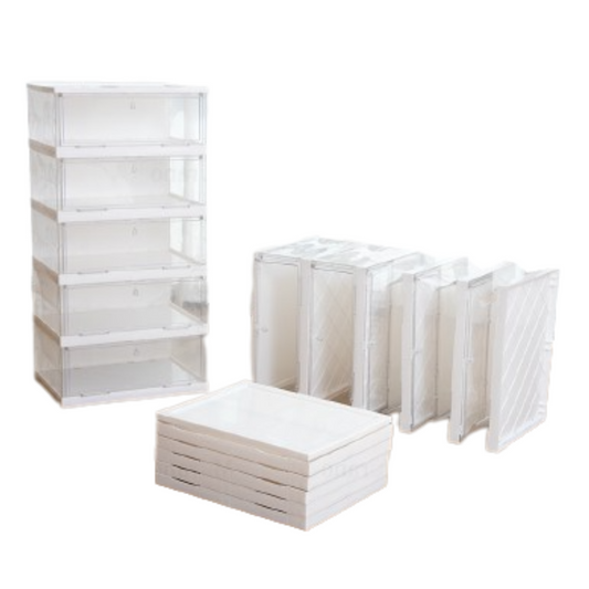 Foldable Shoe Rack Folding Cabinet