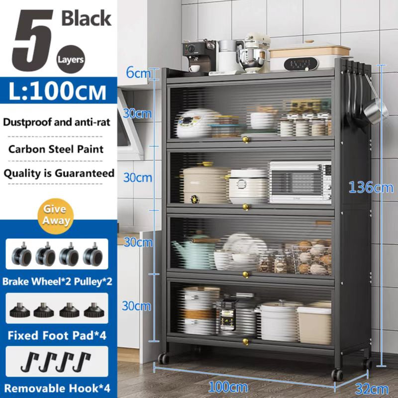 3-5 Layer Kitchen Cabinet Storage Organizer