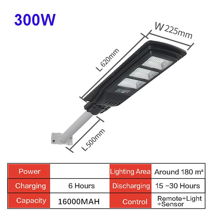 Solar Streetlights Integrated Design + Motion Sensor