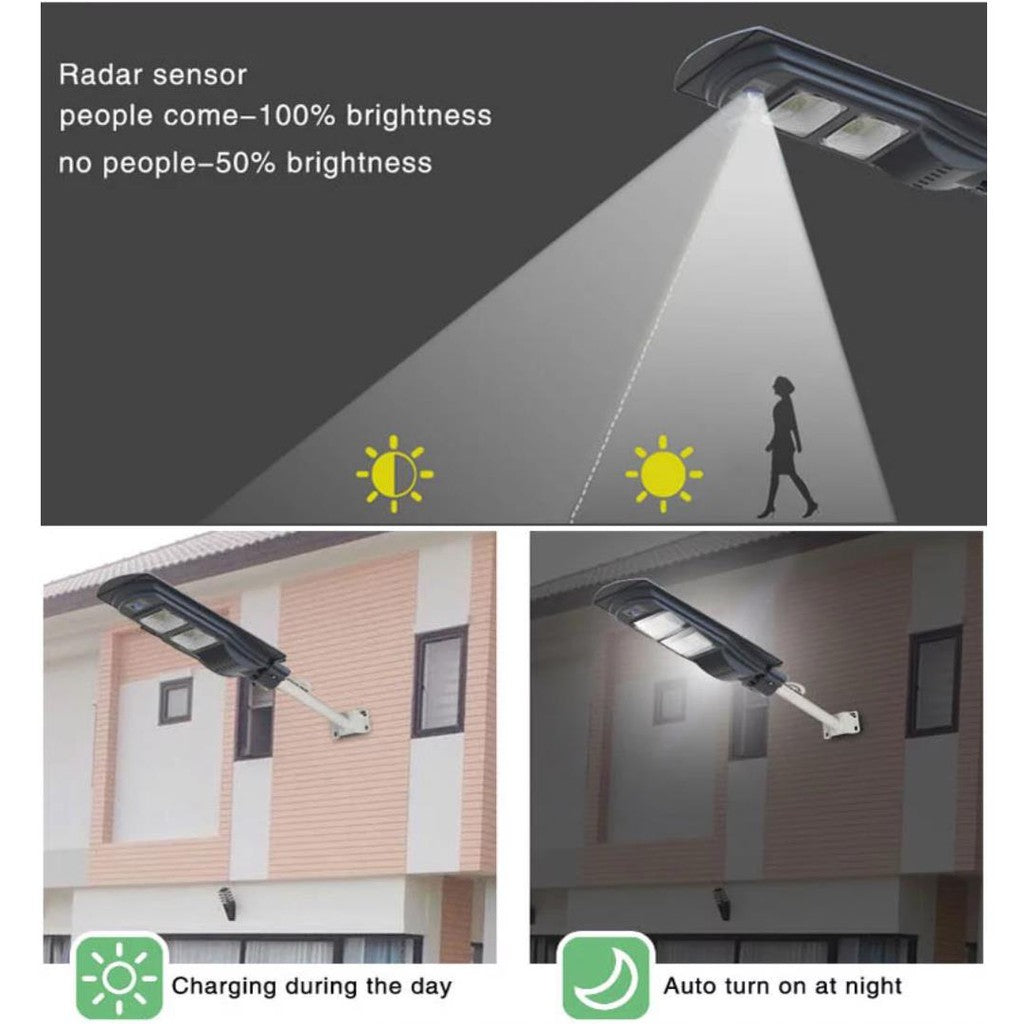 Solar Streetlights Integrated Design + Motion Sensor